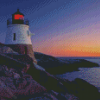 Castle Hill Lighthouse Newport Rhode Island Diamond Paintings