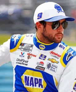 Chase Elliott Car Racer Diamond Paintings