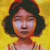 Clementine Crying Art Diamond Paintings