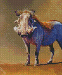 Common Warthog Animal Diamond Paintings