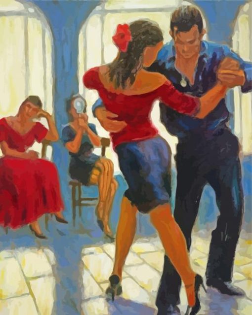 Cuba Salsa Dancers Diamond Paintings