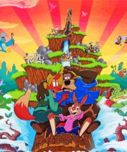 Disneyland Splash Mountain Diamond Paintings