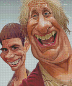 Dumb And Dumber Caricature Diamond Paintings