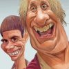 Dumb And Dumber Caricature Diamond Paintings