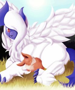 Eevee And Absol Diamond Paintings