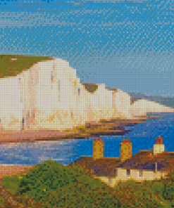 England White Ciffs Of Dover Diamond Paintings