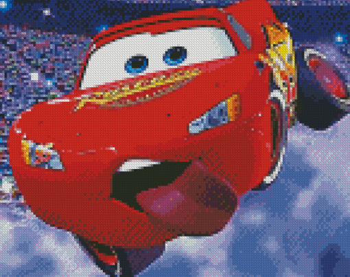 Flash Mcqueen Diamond Paintings