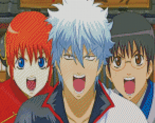 Gintama Anime Diamond Painting