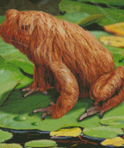 Hairy Frog Diamond Paintings