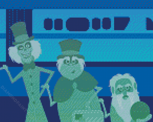 Hitchhiking Ghosts Diamond Paintings