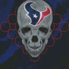 Houston Texans Skull Diamond Paintings