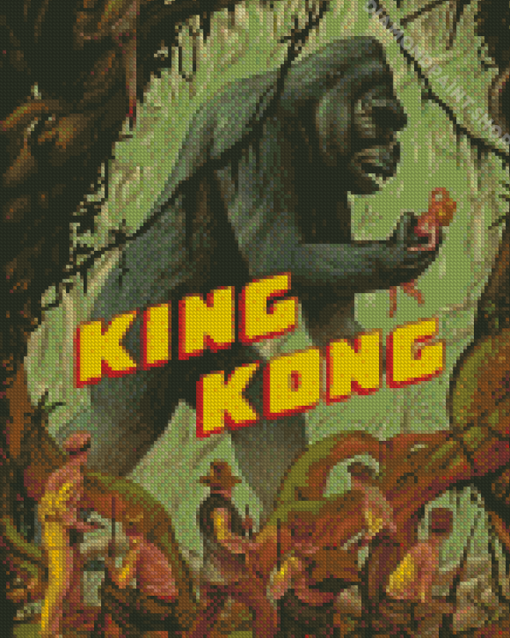 King Kong Movie Diamond Paintings