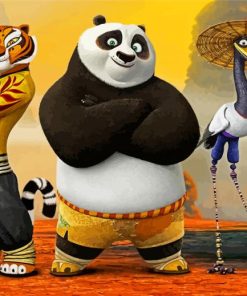 Kung Fu Panda Art Diamond Paintings