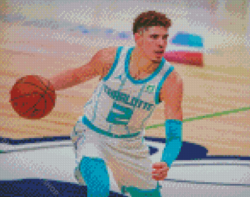 Lamelo Ball Basketball Player Diamond Painting