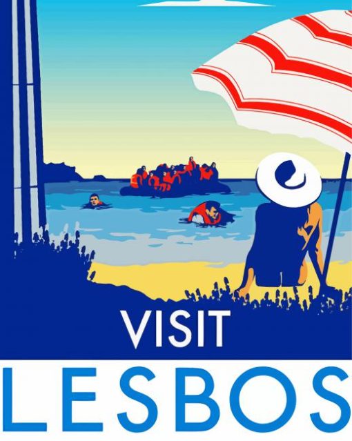 Lesvos Poster Diamond Paintings