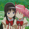 Madoka Kaname And Homura Akemi Diamond Painting