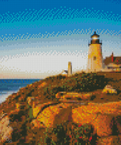 Maine Pemaquid Point Light Diamond Paintings