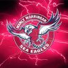 Manly Warringah Sea Eagles Logo Diamond Paintings