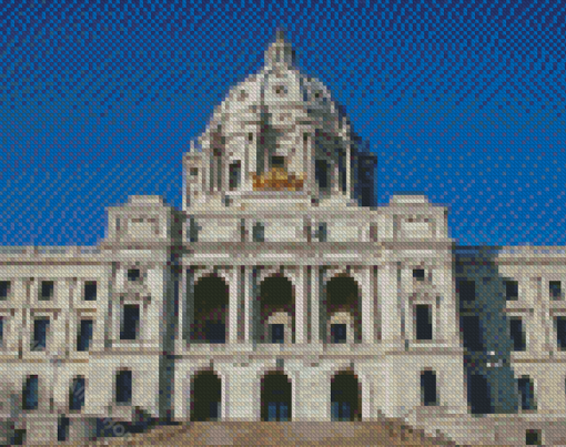 Minnesota State Capitol St Paul Minnesota Diamond Paintings