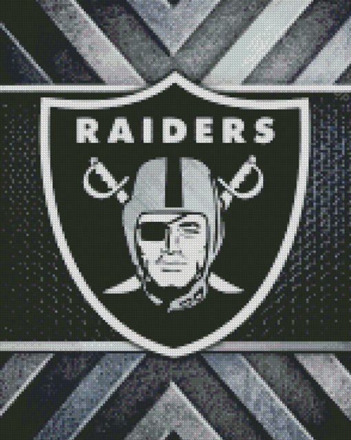 Oakland Raiders Illustration Diamond Paintings