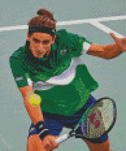 Pierre Hugues Herbert French Tennis Player Diamond Paintings