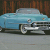 Retro Cadilac Car Diamond Paintings