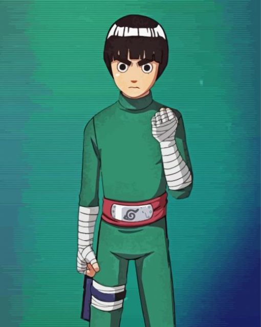 Rock Lee Animation Diamond Paintings