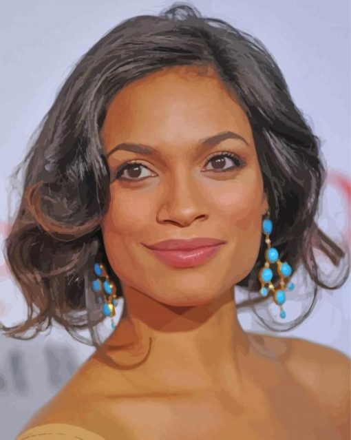 Rosario Dawson Actress Diamond Paintings