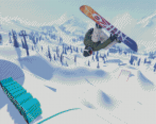 SSX Snowbearding Game Diamond Paintings