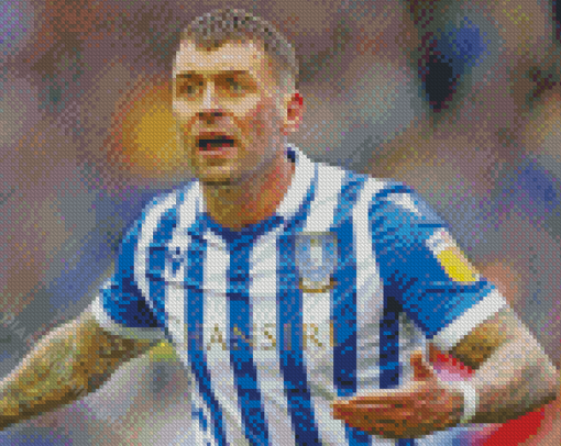 Sheffield Wednesday Footballer Diamond Paintings