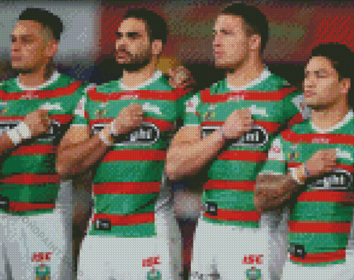 South Sydney Rabbitohs Players Diamond Paintings