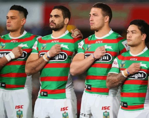 South Sydney Rabbitohs Players Diamond Paintings