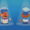 Swedish Chef Cartoon Diamond Paintings