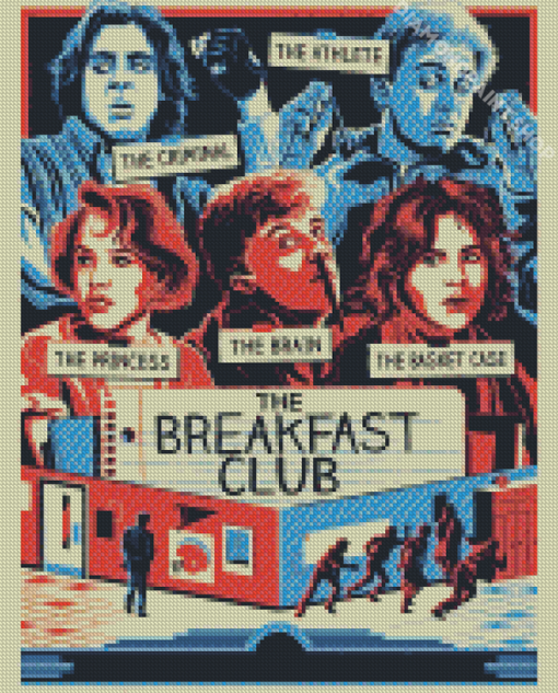 The Breakfast Club Movie Poster Art Diamond Paintings