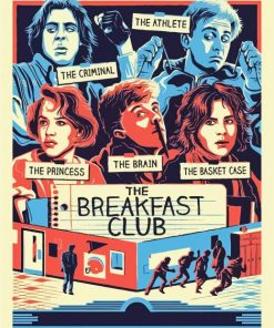 The Breakfast Club Movie Poster Art Diamond Paintings