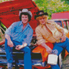 The Duckes Of Hazzard Diamond Paintings