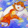 The Snowman Animated Film Diamond Paintings