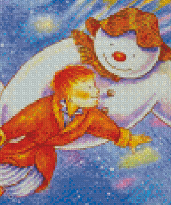 The Snowman Animated Film Diamond Paintings