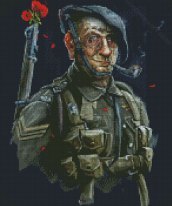 Uk Soldier Diamond Paintings