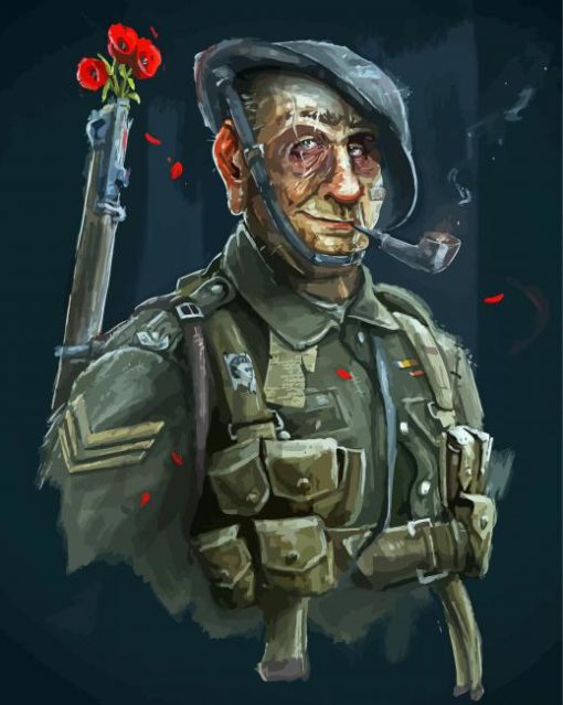 Uk Soldier Diamond Paintings