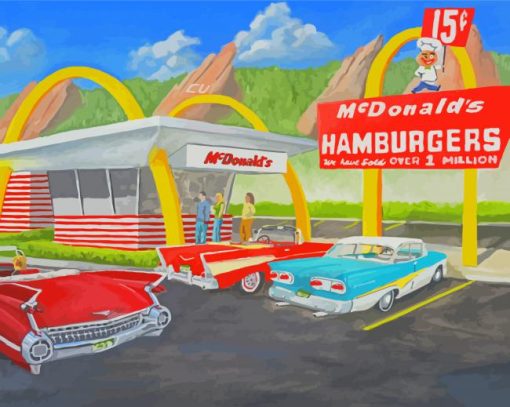 Vintage McDonald Diamond Painting