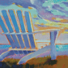 Aesthetic Adirondack Chair Diamond Paintings