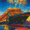 Aesthetic Cruise Liner Diamond Paintings