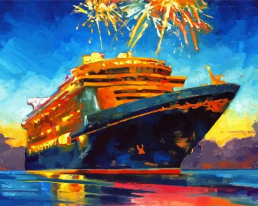 Aesthetic Cruise Liner Diamond Paintings