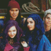 Aesthetic Disney Descendants Diamond Paintings