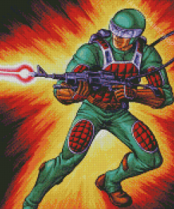 Aesthetic Gi Joe Diamond Paintings