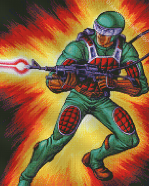 Aesthetic Gi Joe Diamond Paintings