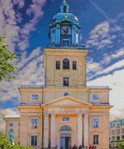 Aesthetic Gothenburg Cathedral Sweden Diamond Paintings