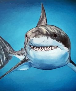 Aesthetic Great White Shark Diamond Paintings