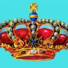 Aesthetic Colorful Crown Diamond Paintings